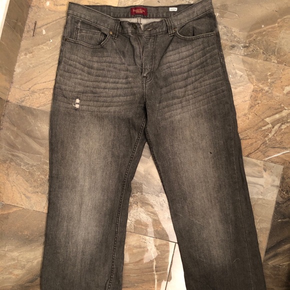 Perry Ellis Black Denim Jeans - Picture 1 of 3